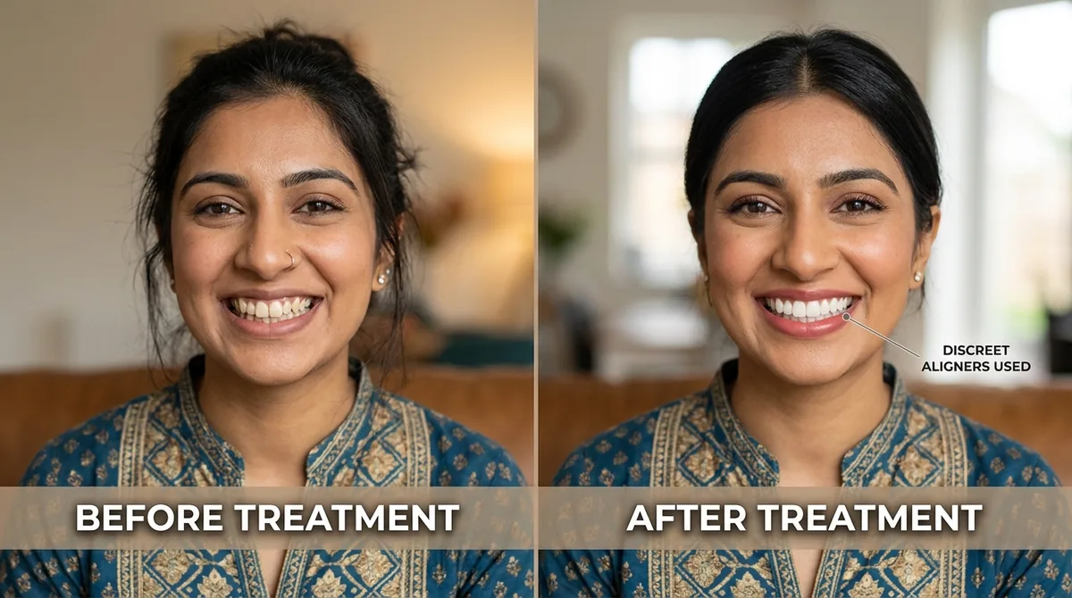 Invisible clear aligners custom orthodontic trays for teeth straightening in Rahim Yar Khan