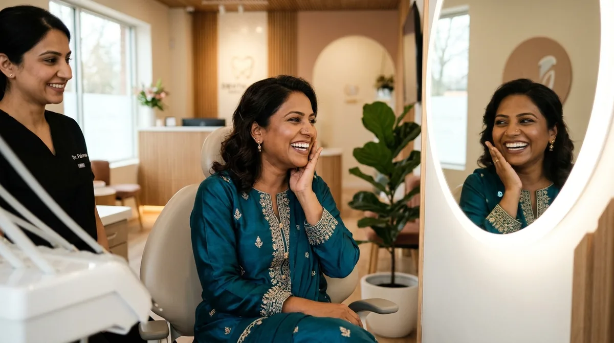 Aesthetic cosmetic dentistry consultation and smile design in Rahim Yar Khan