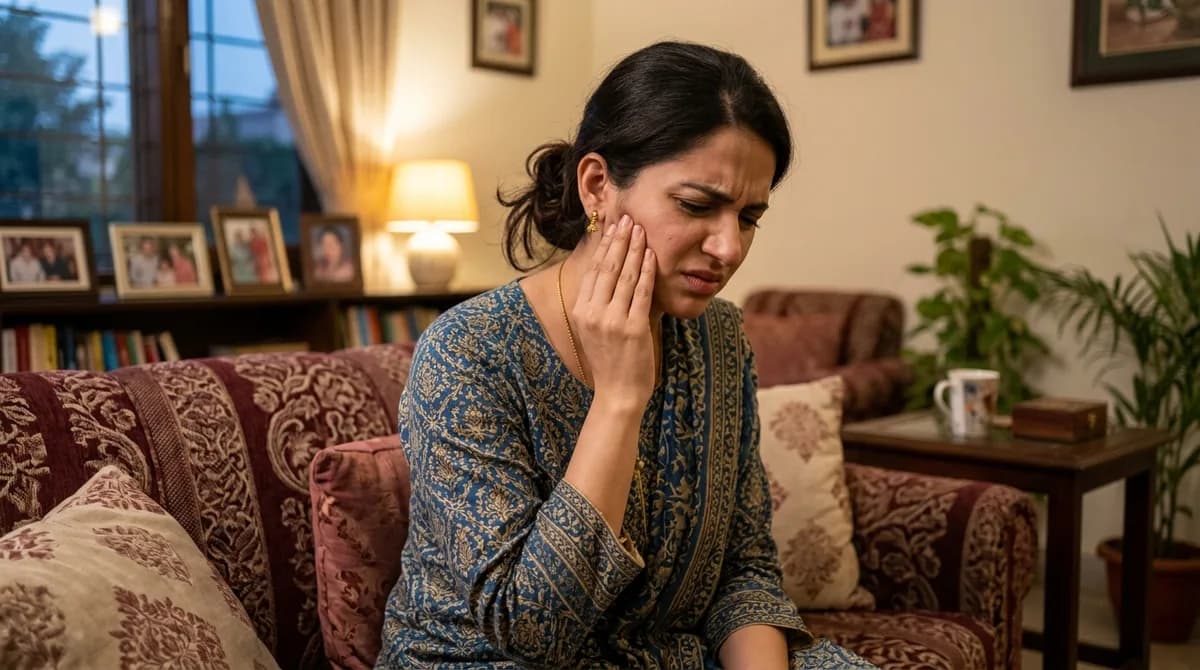 Temporomandibular joint TMJ assessment and jaw pain diagnosis in Rahim Yar Khan