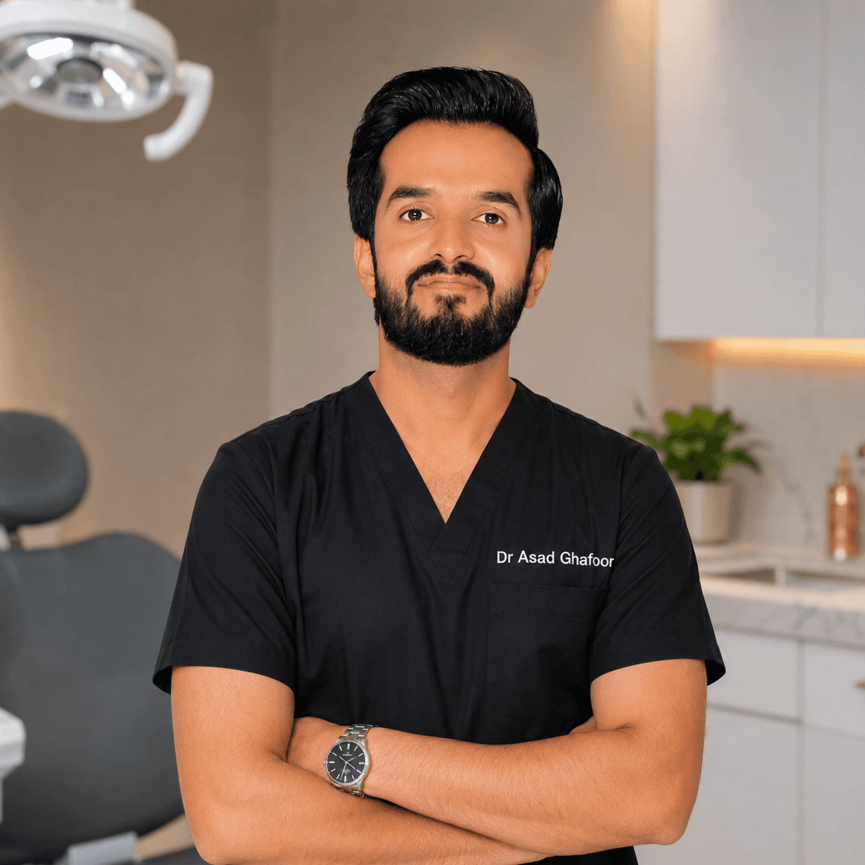 Dr. Asad Ghafoor, Certified Orthodontist & Implantologist at Premier Dental Care, Rahim Yar Khan