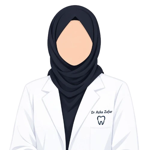 Dr. Azka Zafar, Certified Orthodontist & Restorative Dentist in Rahim Yar Khan